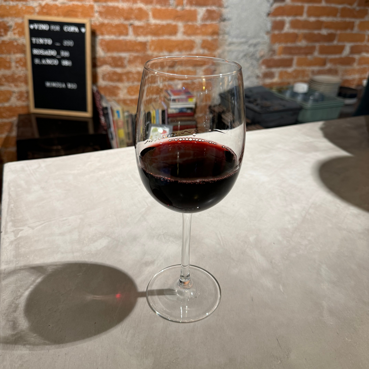 Copa de vino tinto